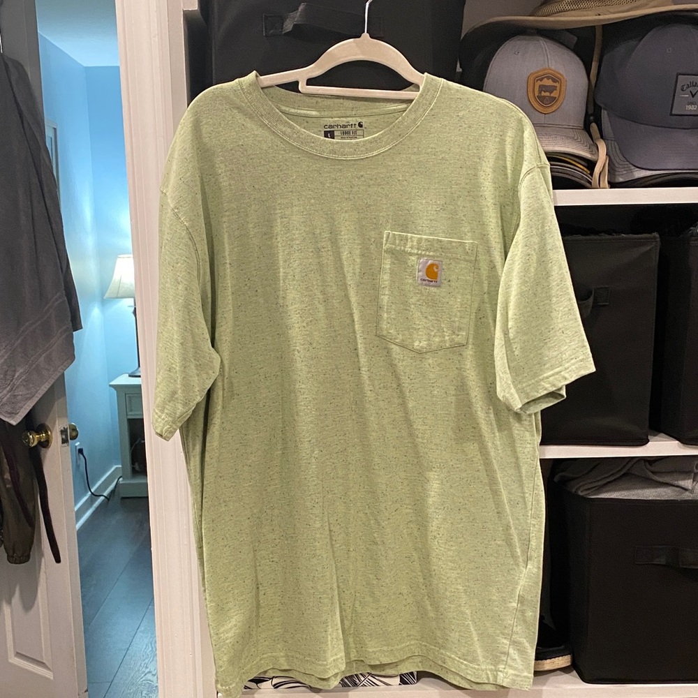 Carhartt Light Green Pocket Tee